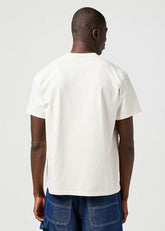 Męski T-shirt Koszulka Wrangler CJ Graphic Tee Vintage White 112362910